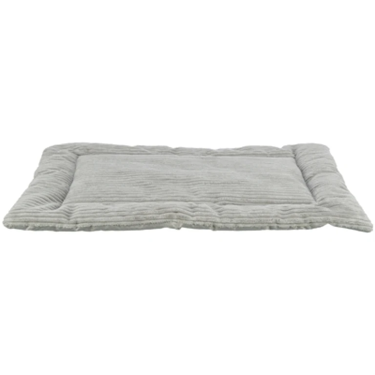 Trixie Hond Ligmat Jonna Ribfluweel Grijs 110x75 cm - 1 stuk