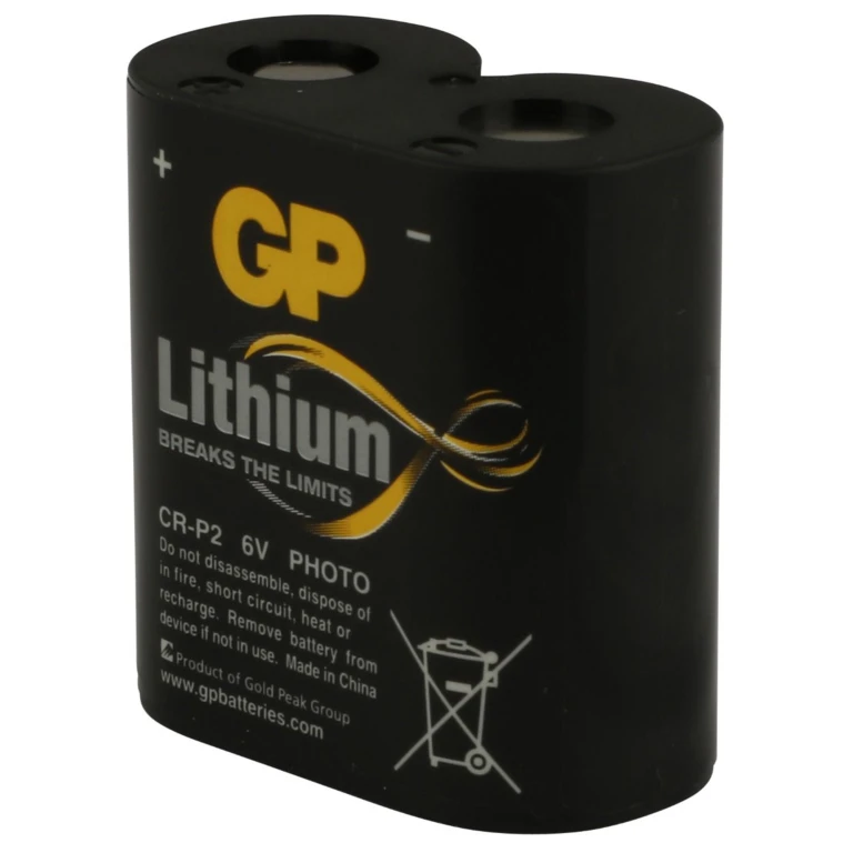 GP Lithium Fotobatterij CR-P2 DL223A - 1 stuk