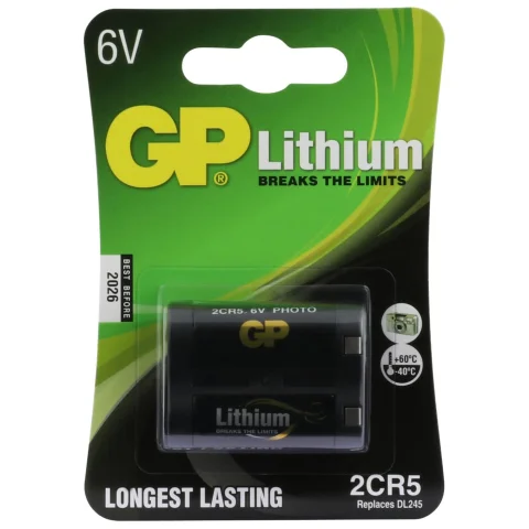 GP batterij lithium photo 2CR5 DL245 - 0702CR5D1