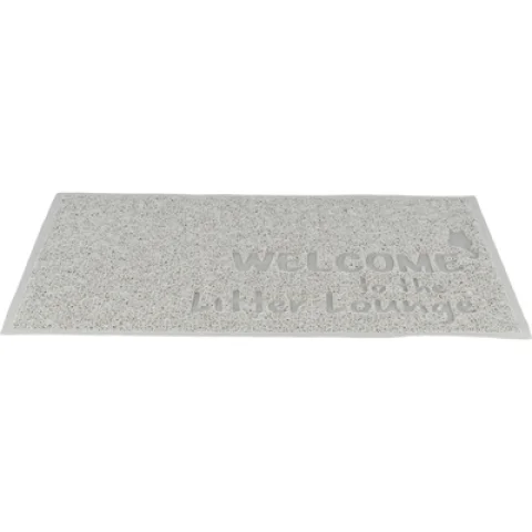TRIXIE KATTENBAKMAT PVC LICHTGRIJS