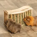 TRIXIE HOOIRUIF MET DEKSEL HOUT GEVLAMD