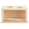 Trixie Zandbad voor Hamster en Gerbil - Onbehandeld Hout - 1 stuk