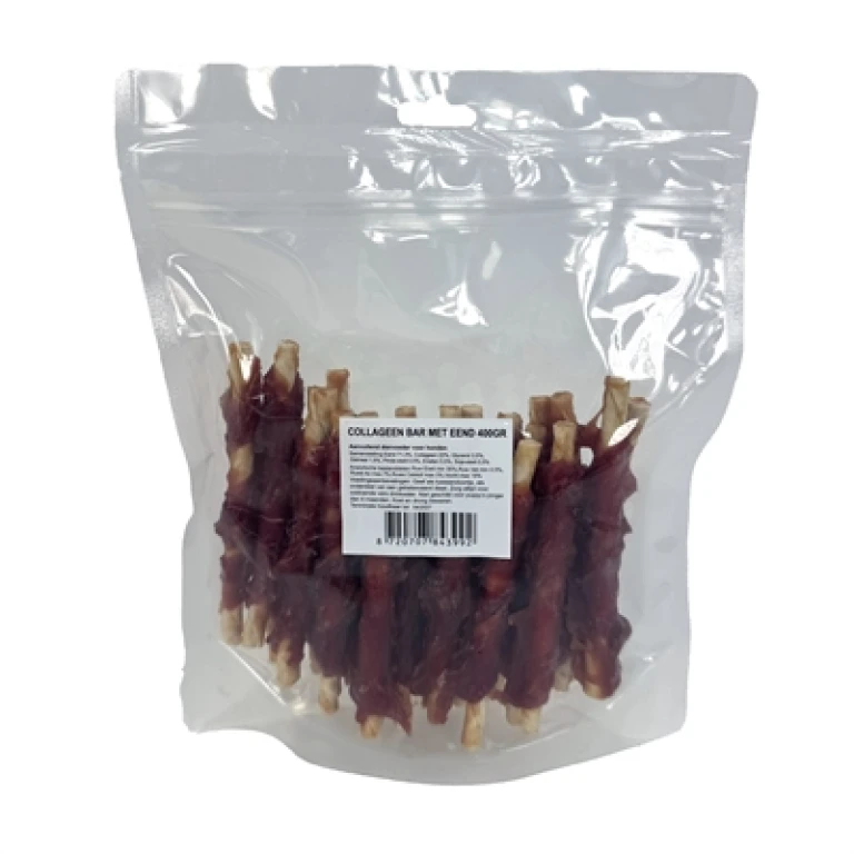 Hondensnacks Eend 400 gr