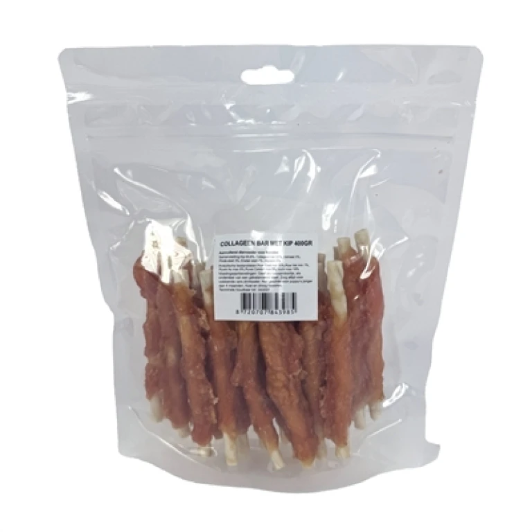 Hondensnacks Kip met Collageen 400 gr