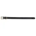 TRIXIE HALSBAND HOND PURE LEER ZWART