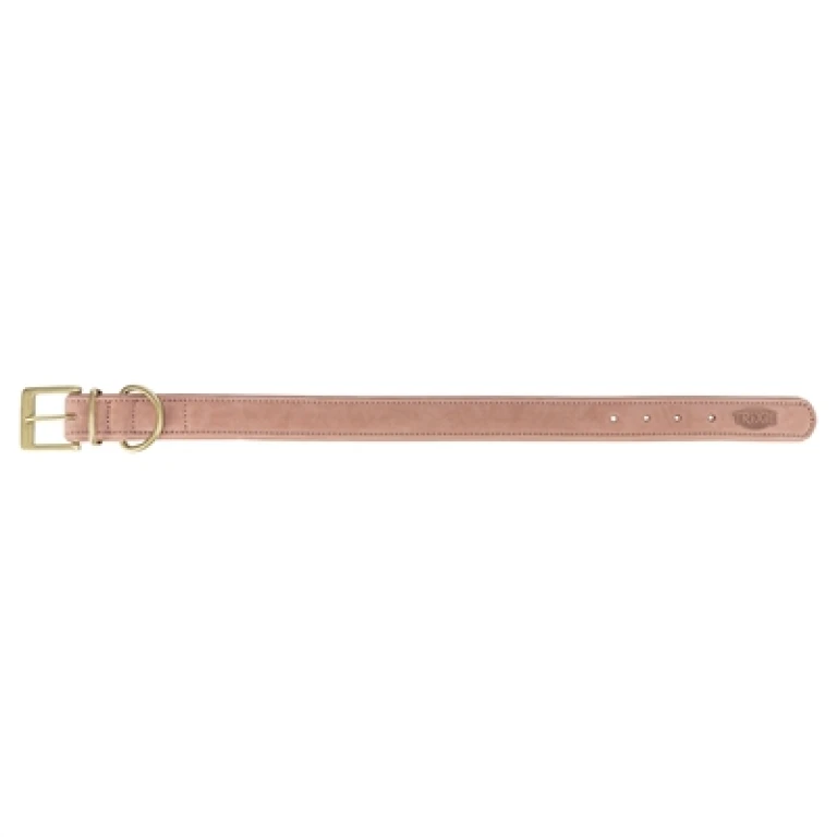 TRIXIE Hondenhalsband Pure Leer Roze - Maat XS - 1 stuk