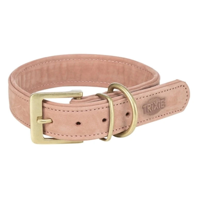 TRIXIE Hondenhalsband Pure Leer Roze - Maat XS - 1 stuk