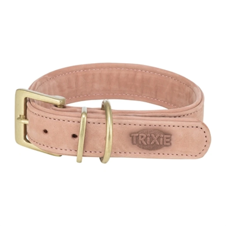 TRIXIE Hondenhalsband Pure Leer Roze - Maat XS - 1 stuk