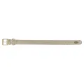 TRIXIE HALSBAND HOND PURE LEER LICHTGRIJS