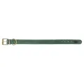 TRIXIE HALSBAND HOND PURE LEER SALIEGROEN