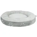 TRIXIE HONDENMAND JIMMY SOFT ROND LICHTGRIJS