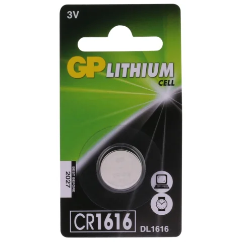 GP knoopcel lithium CR1616 - 0601616C1