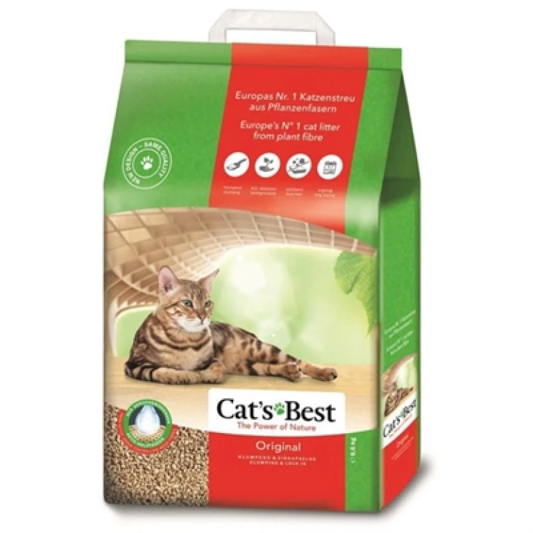Kattenbakvulling Plantaardige Vezels 20 Liter