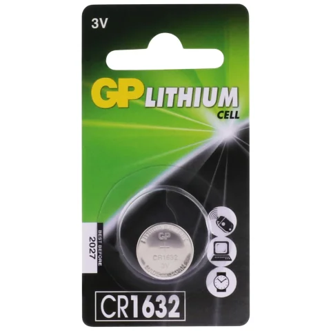 GP knoopcel lithium CR1632 - 0601632C1