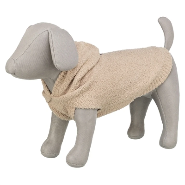 Trixie Carson Hoodie met Capuchon voor Honden - Zand - 1 stuk - 21 cm