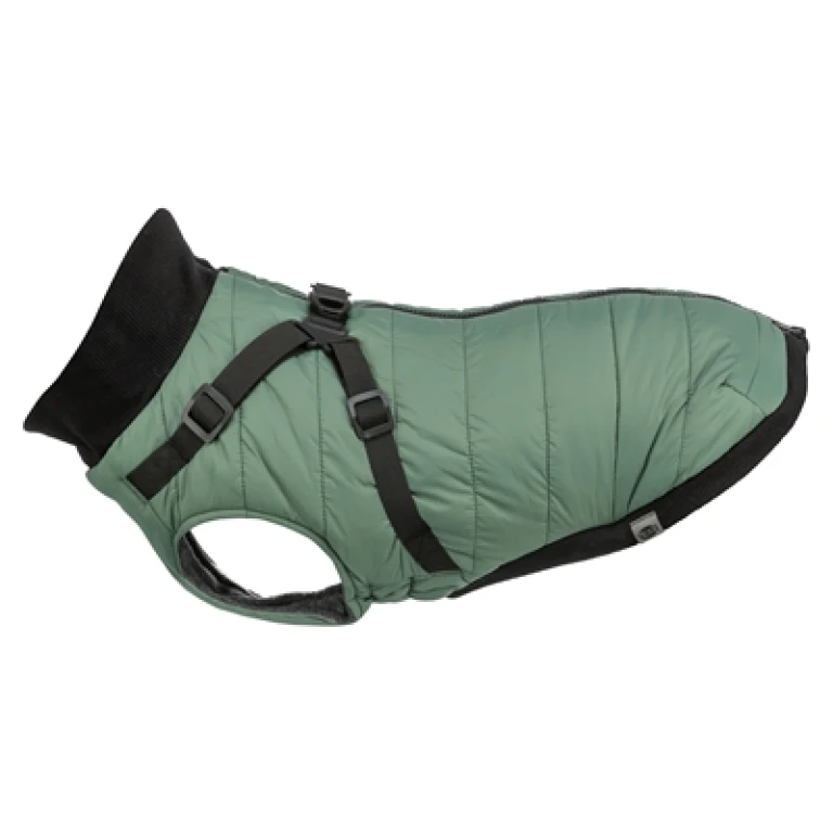 TRIXIE Hondenjas Pontis met Tuig - Saliegroen - 1 stuk - 30 cm