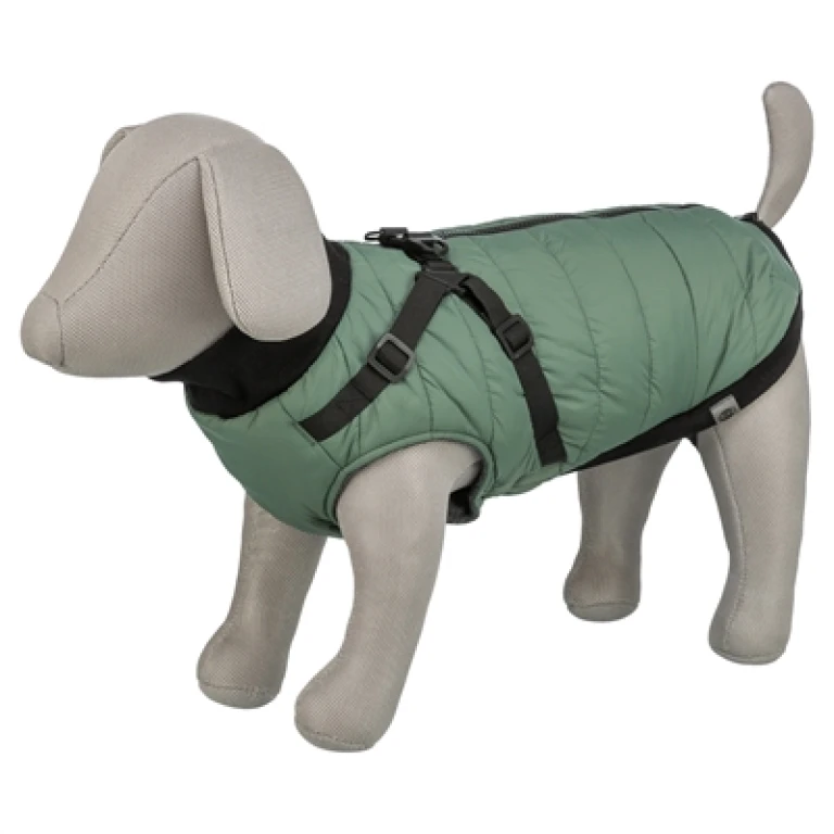 TRIXIE Hondenjas Pontis met Tuig - Saliegroen - 1 stuk - 30 cm