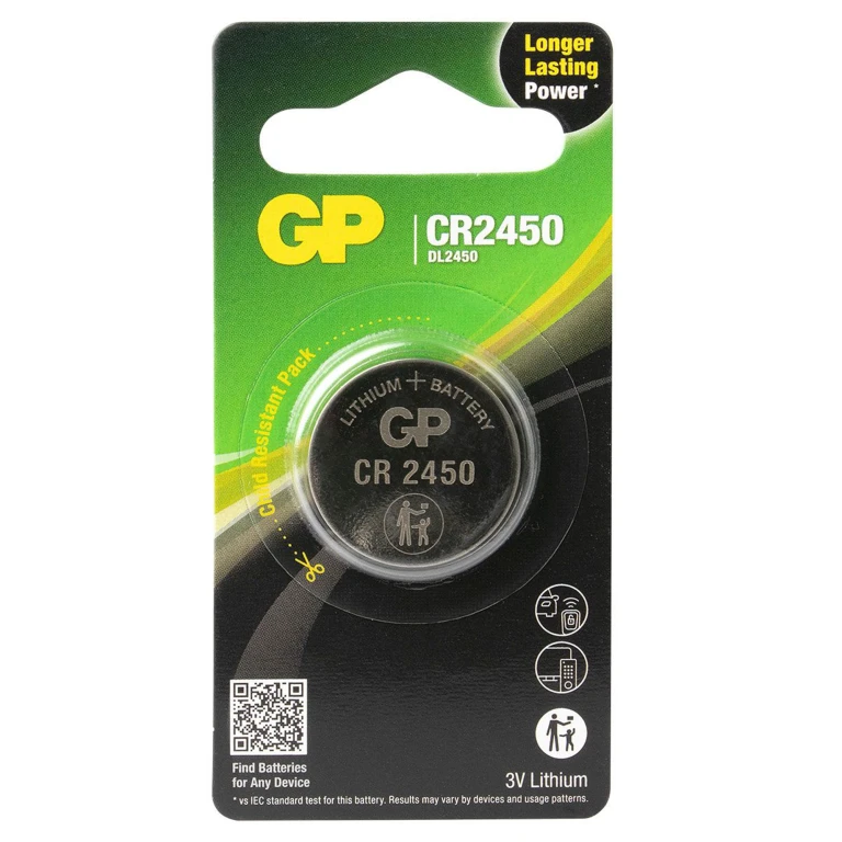 GP Knoopcel Lithium CR2450 - 1 stuk