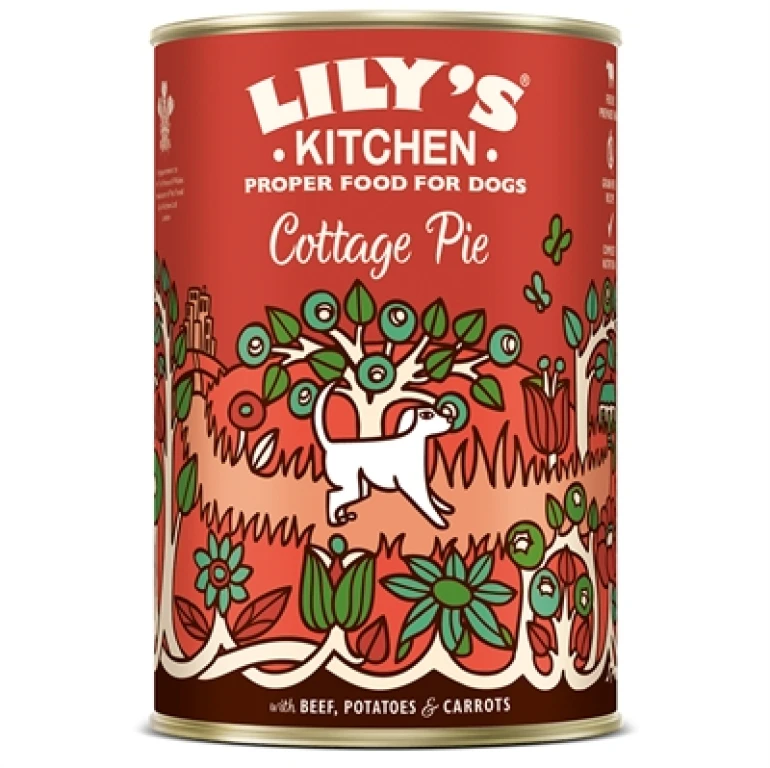 Hondenvoer Rundvlees Cottage Pie - Set van 6 x 400 gram