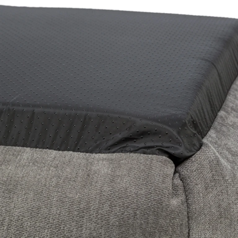 TRIXIE Vital Hondenmand Lennox Hoekig Grijs - 80x60 cm - 1 stuk