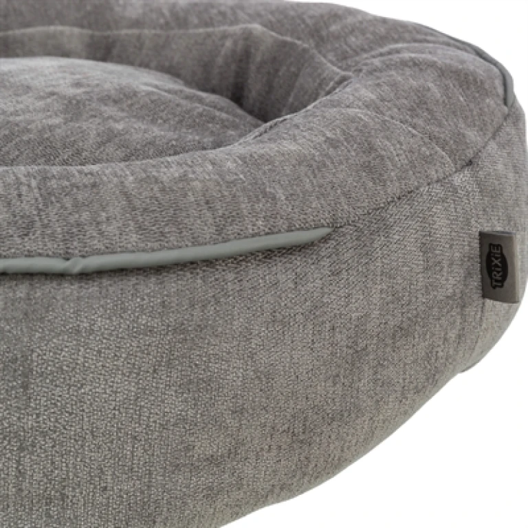 TRIXIE Vital Lennox Orthopedische Hondenmand - Rond Grijs - 50x50 cm