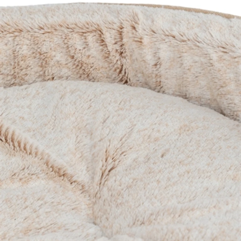 TRIXIE Vital Orthopedische Hondenmand Lino Soft Ovaal Beige/Crème - 1 stuk