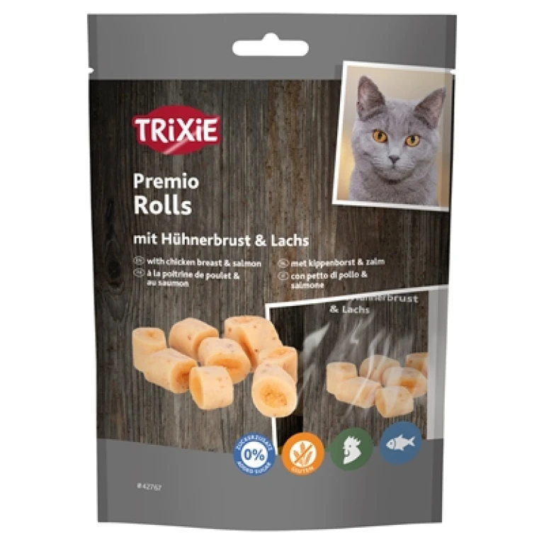 Kat Snacks Kippenborst en Zalm - 1 stuk