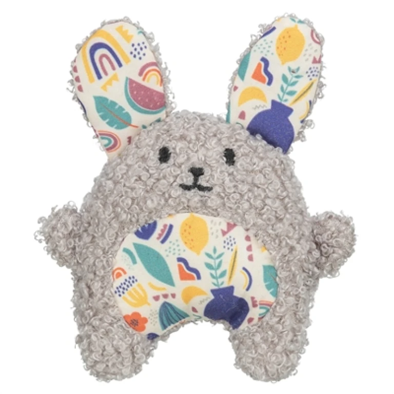 Knuffel Konijn Grijs 11 cm - 1 stuk