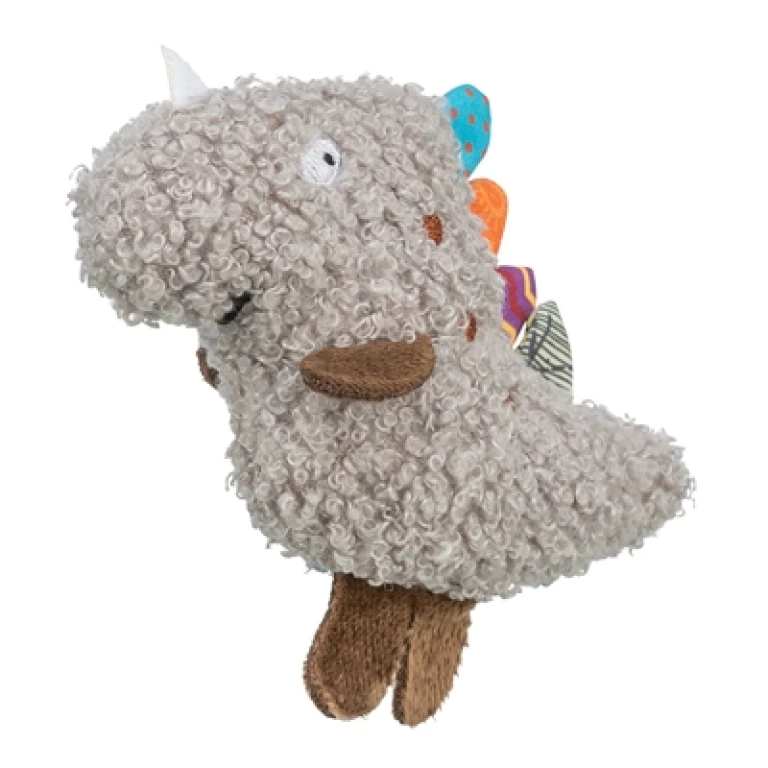 Knuffel Dino Grijs 12 cm