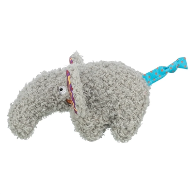 Knuffel Olifant Grijs 15 cm - 1 stuk