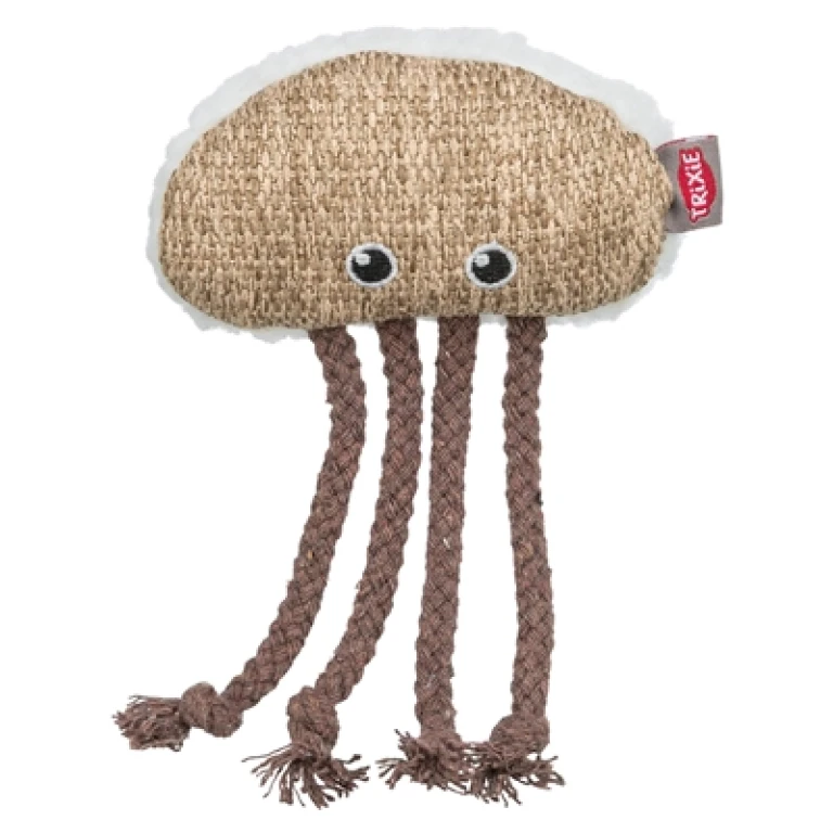 Knuffel Kwal Beige/Wit 14 cm - 1 stuk