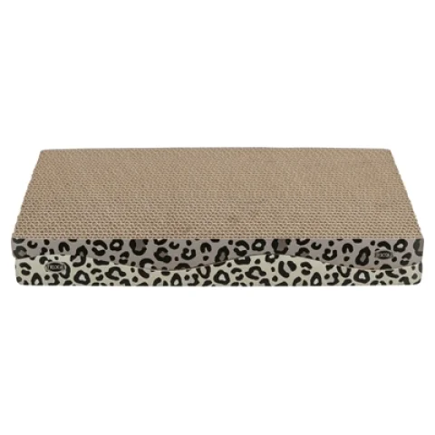 TRIXIE KRABPLANK LEO KARTON PANTERPRINT MET KATTENKRUID / CATNIP