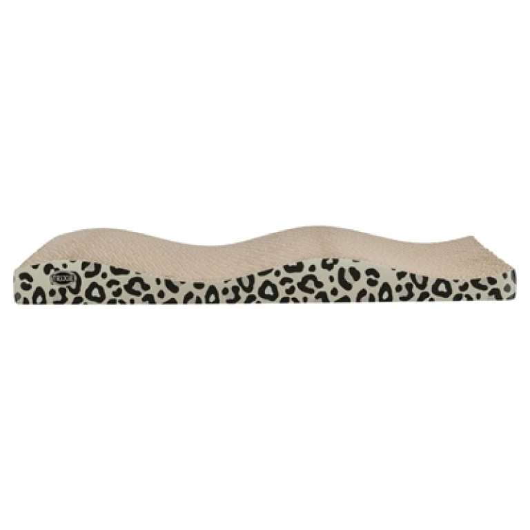 Krabplanken Karton Panterprint 44x25x6 cm - set van 2