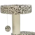 TRIXIE KRABPAAL LEO PANTERPRINT ROND CREME