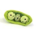 Happy Pet Tabby Patch Katten Speelgoed Erwten met Catnip - set van 2