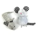 Happy Pet Tabby Patch Kattenmuizen - Set van 2 - Beige