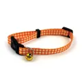Happy Pet Tabby Patch Kattenhalsband Ruit Oranje - 1 stuk
