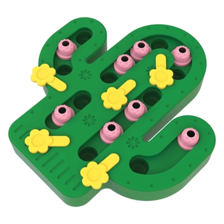 Happy Pet Tabby Patch Cactus Puzzel voor Katten - 1 stuk