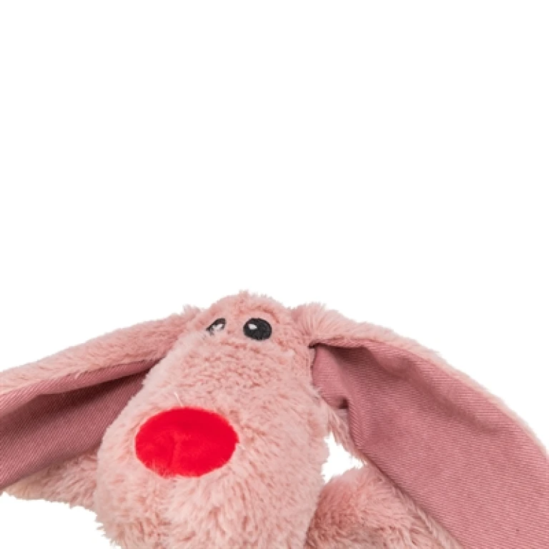 TRIXIE Pluche Hond Hart Roze - 1 stuk