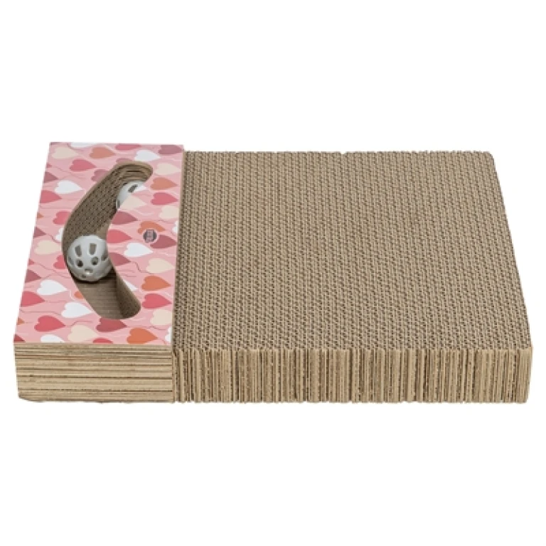 Krabplank Karton Zalm 38x30x5 cm