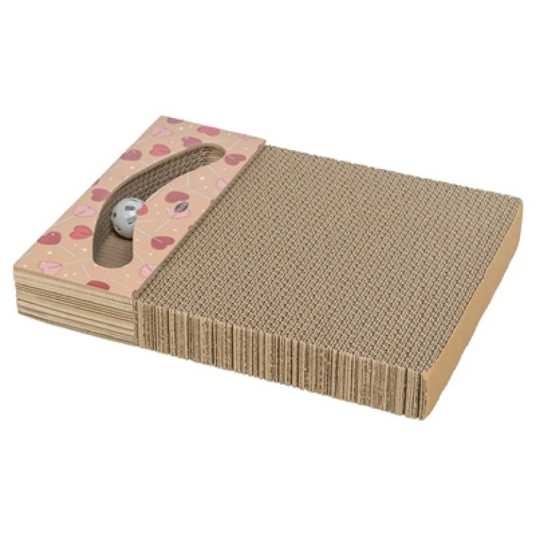 Krabplank Karton Abrikoos 38x30x5 cm