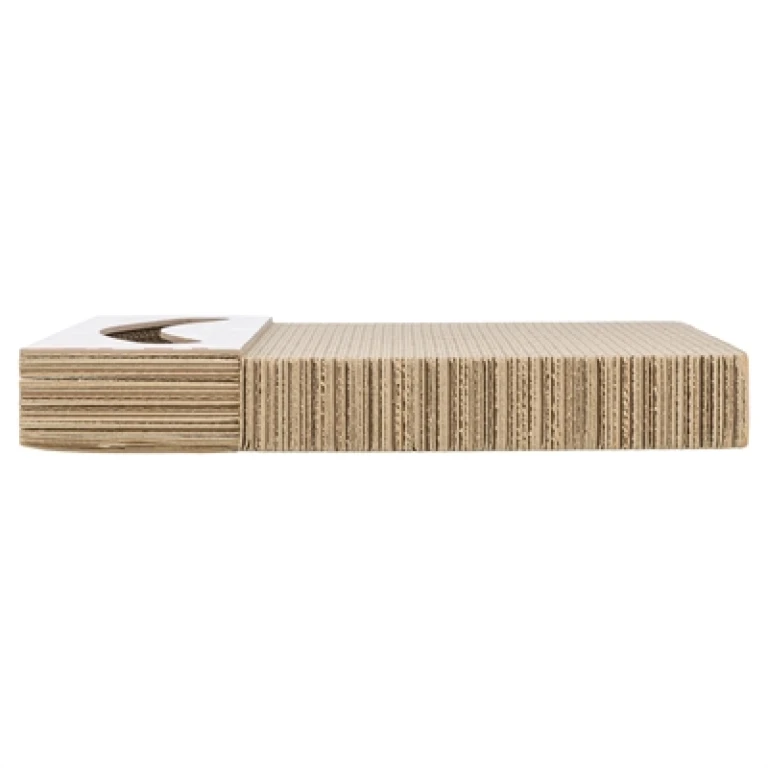 Krabplank Karton Rood 38x30x5 cm