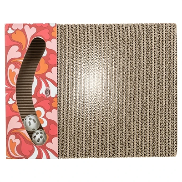 Krabplank Karton Rood 38x30x5 cm