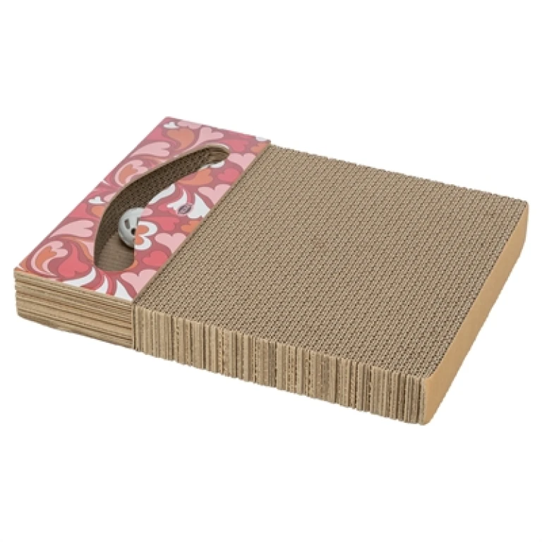 Krabplank Karton Rood 38x30x5 cm