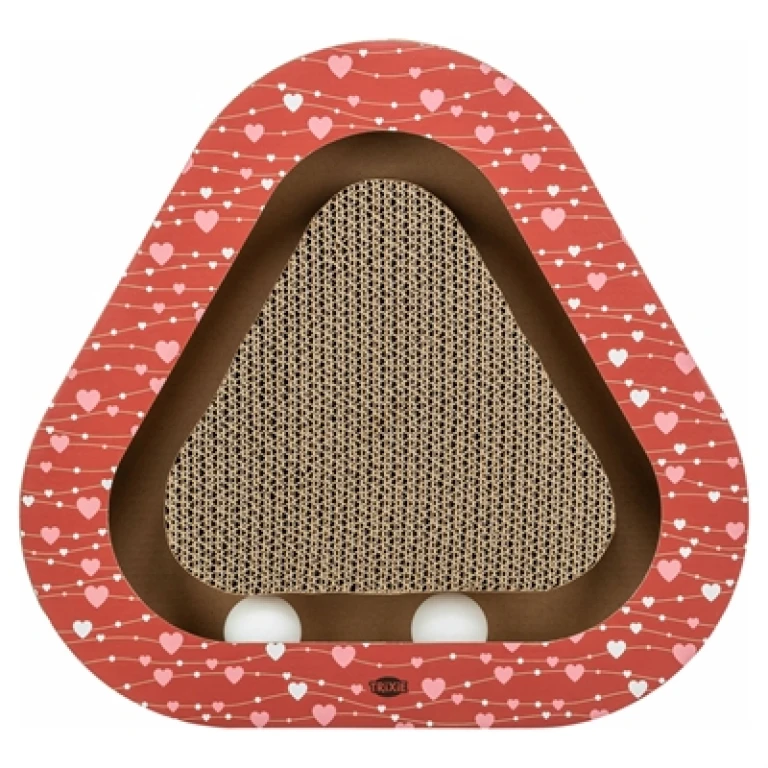 Krabplank Karton Rood 36x36x5 cm