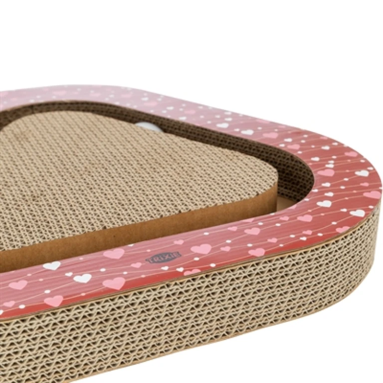 Krabplank Karton Rood 36x36x5 cm
