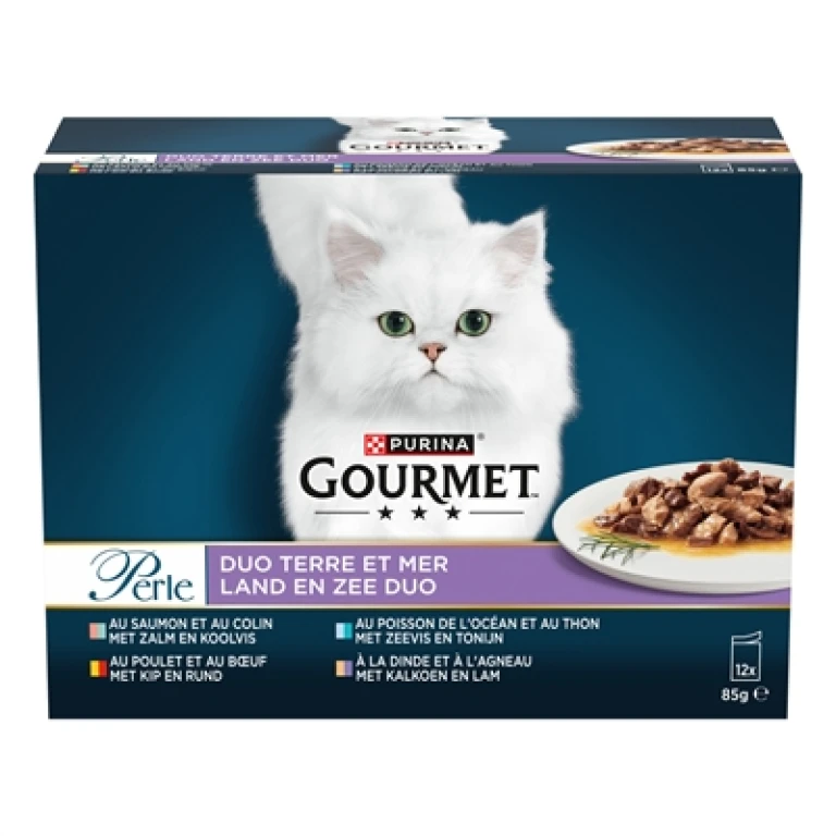 Hond Natvoer Vlees & Vis 1,02 kg (12 x 85g)
