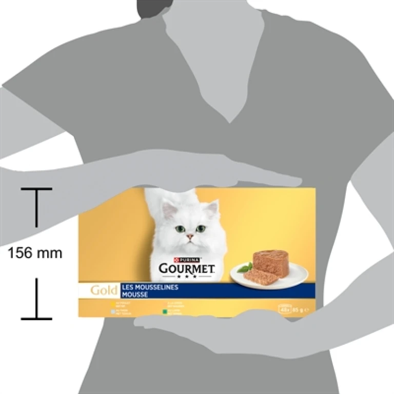 Gourmet Gold Mousse Natvoer Multipack - 48 stuks