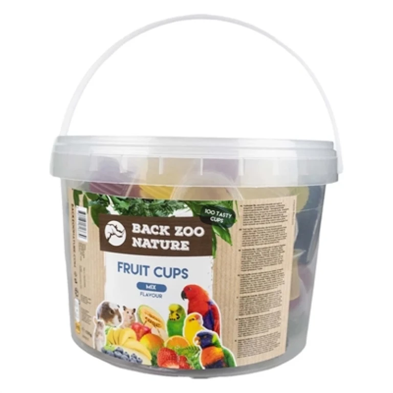 BACK ZOO NATURE FRUITCUP MIX ASSORTI