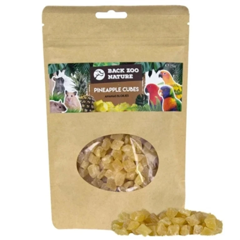 BACK ZOO NATURE Vogel Snacks Ananas Cubes 250 g